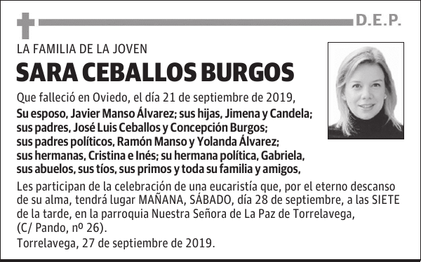 SARA CEBALLOS BURGOS