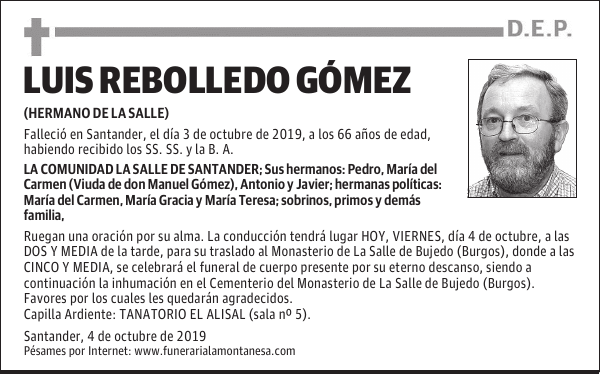 LUIS REBOLLEDO GÓMEZ