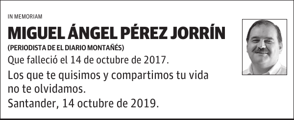 MIGUEL ÁNGEL PÉREZ JORRÍN