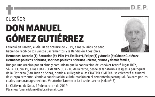 DON MANUEL GÓMEZ GUTIÉRREZ