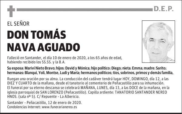 DON TOMÁS NAVA AGUADO