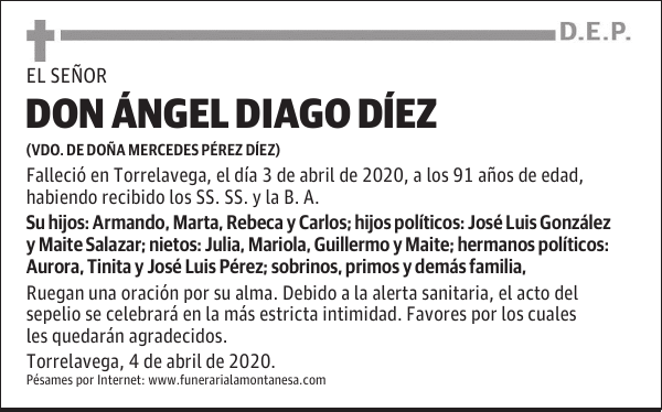 DON ÁNGEL DIAGO DÍEZ