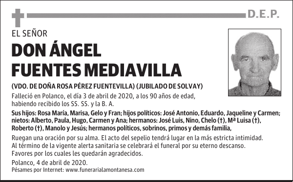 DON ÁNGEL FUENTES MEDIAVILLA