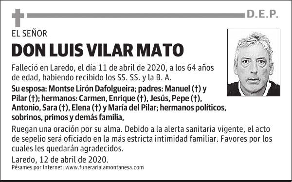 DON LUIS VILAR MATO
