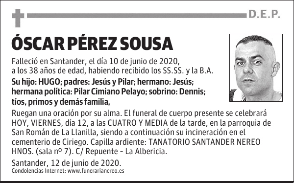 ÓSCAR PÉREZ SOUSA
