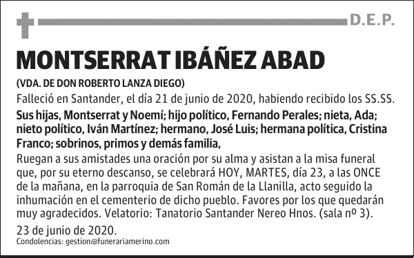 MONTSERRAT IBÁÑEZ ABAD