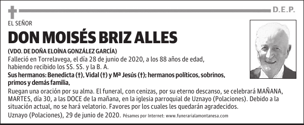 DON MOISÉS BRIZ ALLES