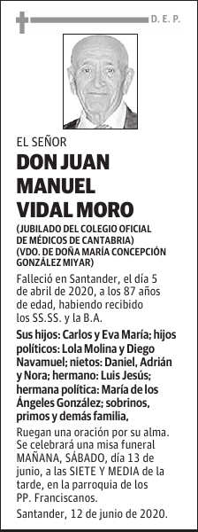 DON JUAN MANUEL VIDAL MORO