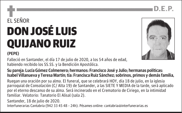 DON JOSÉ LUIS QUIJANO RUIZ