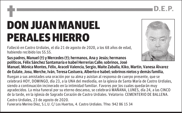 DON JUAN MANUEL PERALES HIERRO
