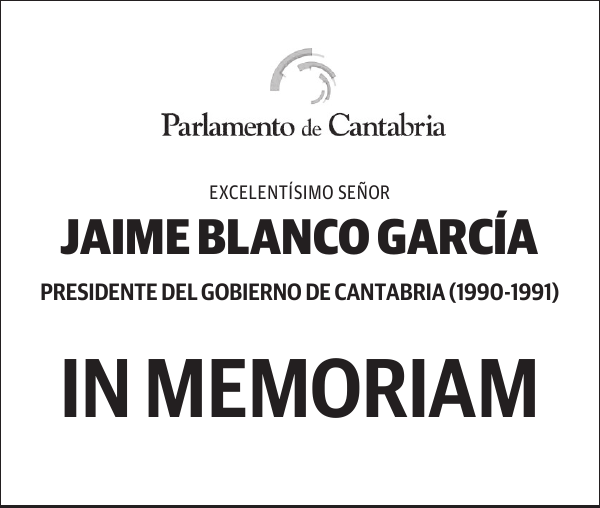 DON JAIME BLANCO GARCÍA