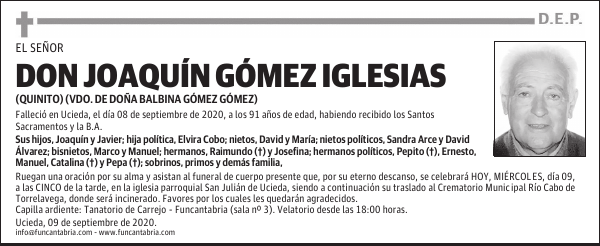 DON JOAQUÍN GÓMEZ IGLESIAS
