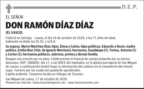 DON RAMÓN DÍAZ DÍAZ