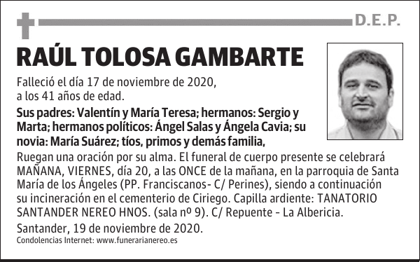 RAÚL TOLOSA GAMBARTE