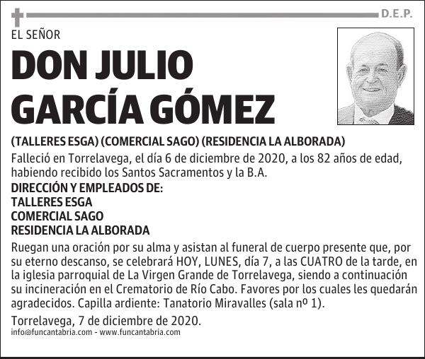 DON JULIO GARCÍA GÓMEZ