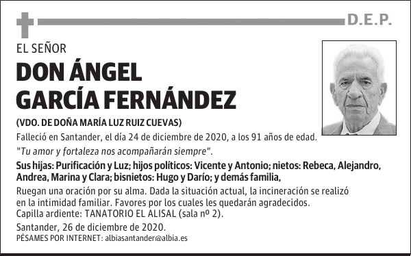 DON ÁNGEL GARCÍA FERNÁNDEZ