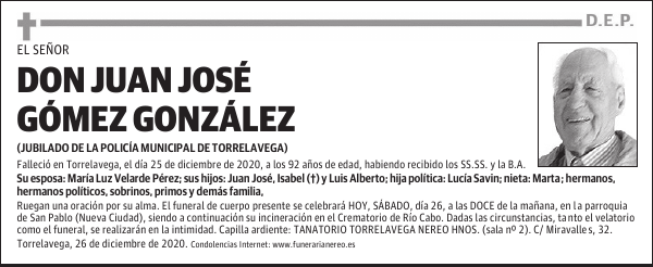 DON JUAN JOSÉ GÓMEZ GONZÁLEZ
