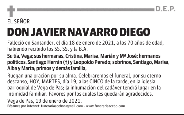 DON JAVIER NAVARRO DIEGO