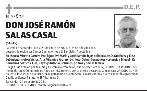 DON JOSÉ RAMÓN SALAS CASAL
