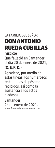 DON ANTONIO RUEDA CUBILLAS
