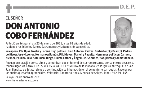 DON ANTONIO COBO FERNÁNDEZ
