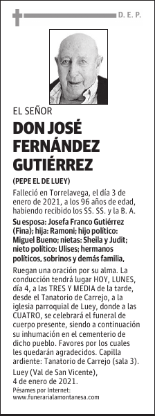 DON JOSÉ FERNÁNDEZ GUTIÉRREZ