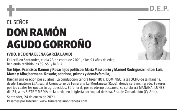 DON RAMÓN AGUDO GORROÑO