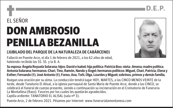 DON AMBROSIO PENILLA BEZANILLA