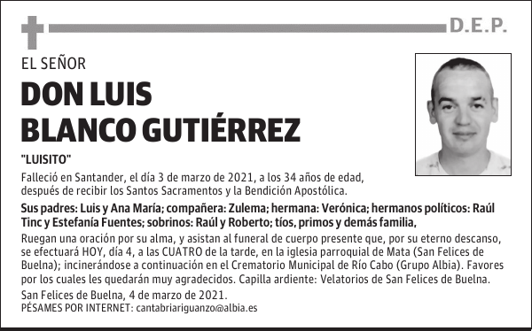 DON LUIS BLANCO GUTIÉRREZ