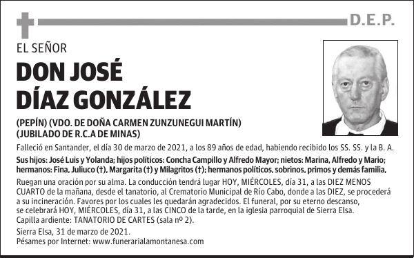 DON JOSÉ DÍAZ GONZÁLEZ