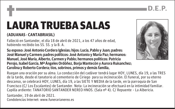 LAURA TRUEBA SALAS