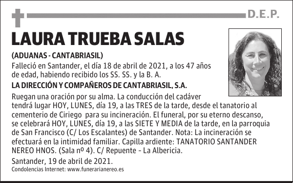 LAURA TRUEBA SALAS