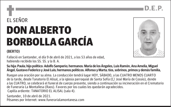DON ALBERTO BORBOLLA GARCÍA