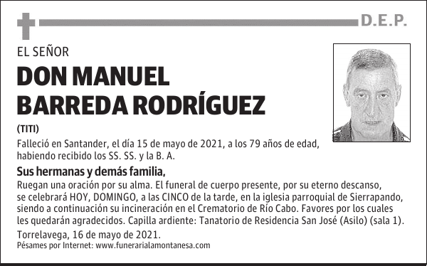 DON MANUEL BARREDA RODRÍGUEZ