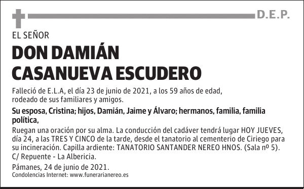 DON DAMIÁN CASANUEVA ESCUDERO