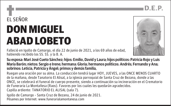 DON MIGUEL ABAD LOBETO