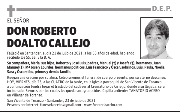 DON ROBERTO DOALTO CALLEJO