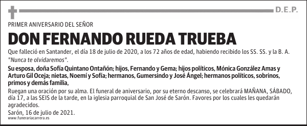 DON FERNANDO RUEDA TRUEBA