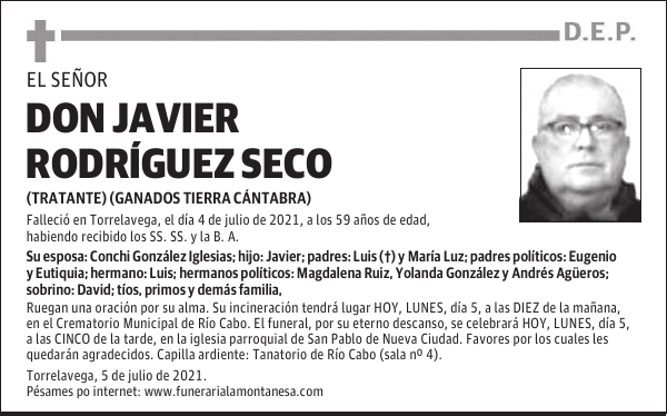 DON JAVIER RODRÍGUEZ SECO