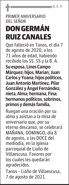 DON GERMÁN RUIZ CANALES