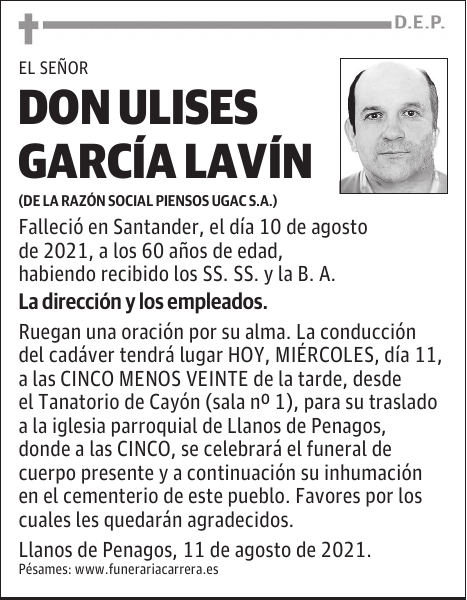 DON ULISES GARCÍA LAVÍN