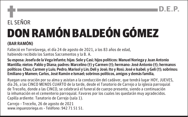 DON RAMÓN BALDEÓN GÓMEZ