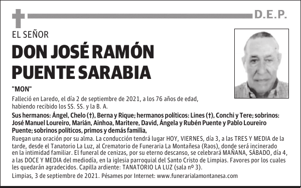 DON JOSÉ RAMÓN PUENTE SARABIA