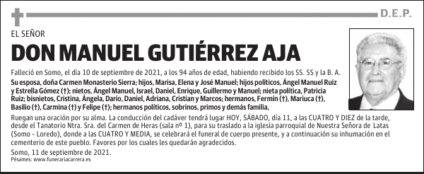 DON MANUEL GUTIÉRREZ AJA
