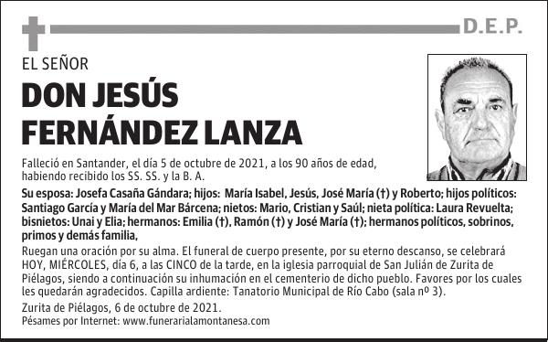 DON JESÚS FERNÁNDEZ LANZA