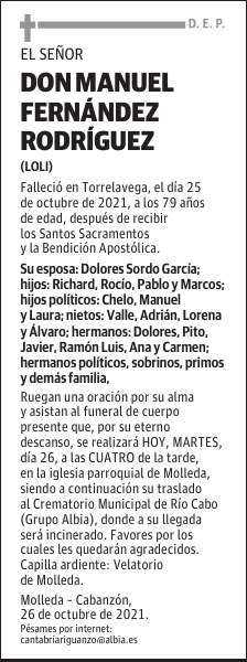 DON MANUEL FERNÁNDEZ RODRÍGUEZ