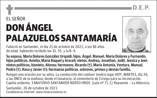 DON ÁNGEL PALAZUELOS SANTAMARÍA