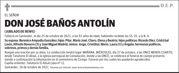 DON JOSÉ BAÑOS ANTOLÍN