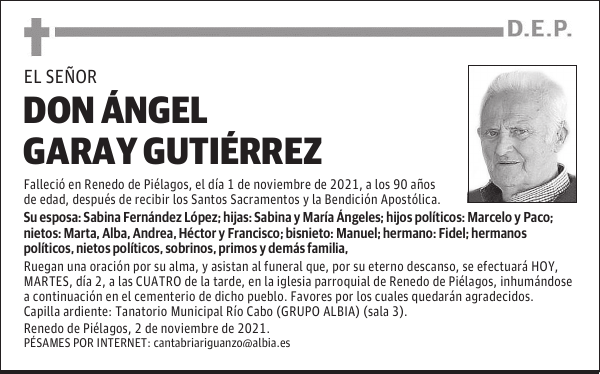 DON ÁNGEL GARAY GUTIÉRREZ