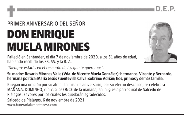 DON ENRIQUE MUELA MIRONES